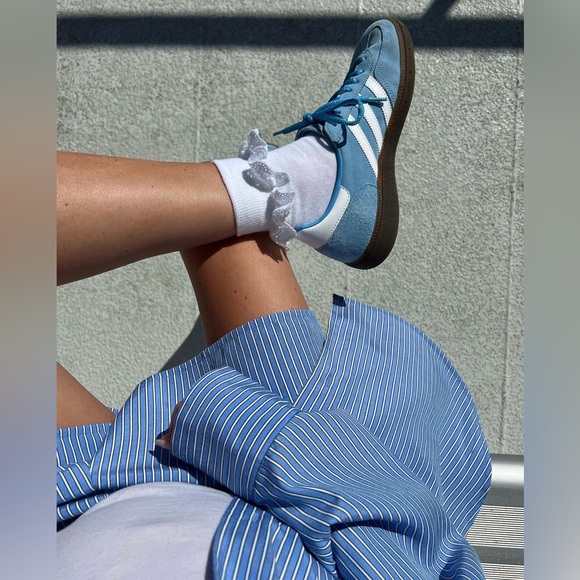 Adidas Spezial Shoes Light Blue Suede - Picture 16 of 16